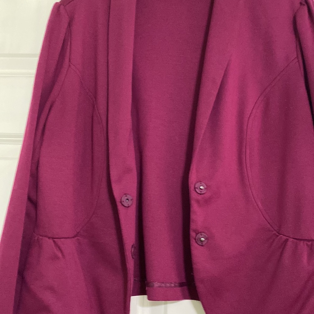 Elle raspberry jacket - Picture 3 of 4
